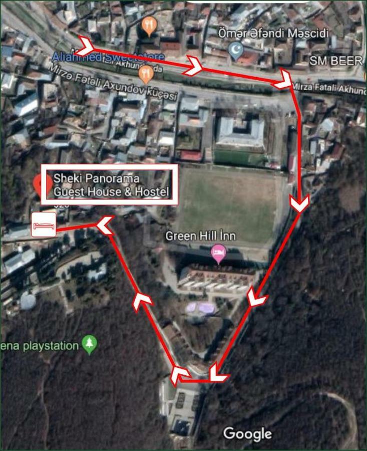 Sheki Panorama Guest House Εξωτερικό φωτογραφία